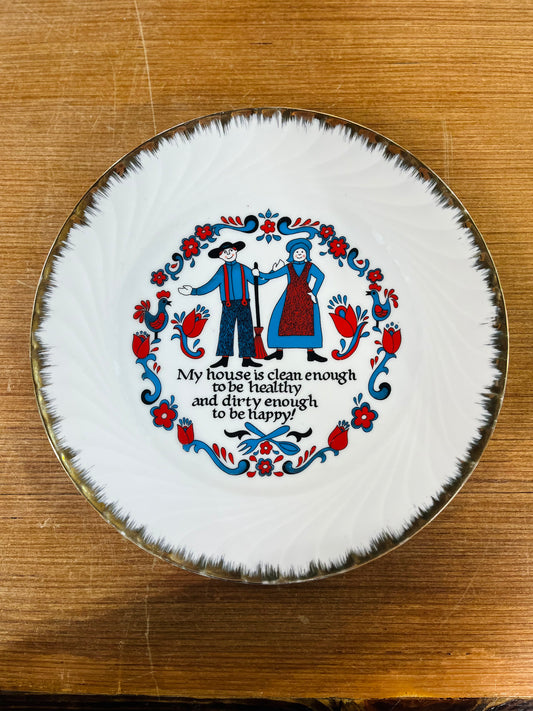 Vintage Decorative Plate