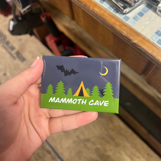 Mammoth Cave Magnet with Woods Scene