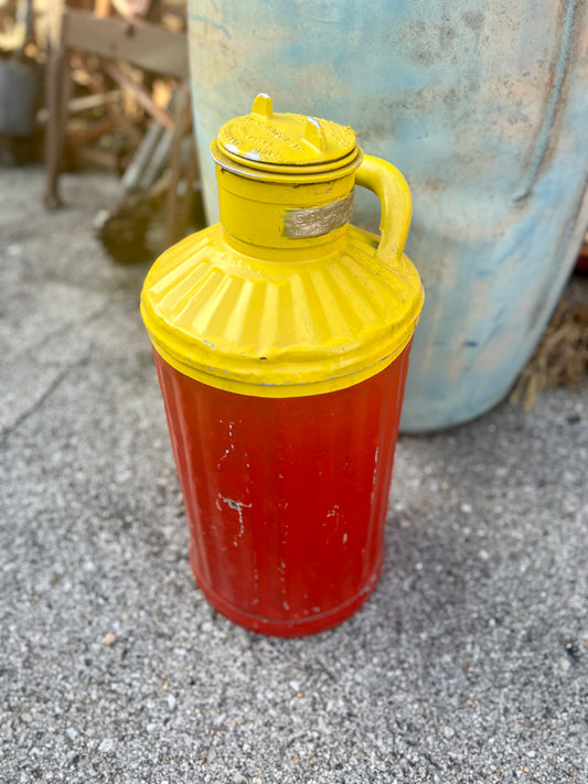 Shell Oil Can 5 Gallon Vintage Old