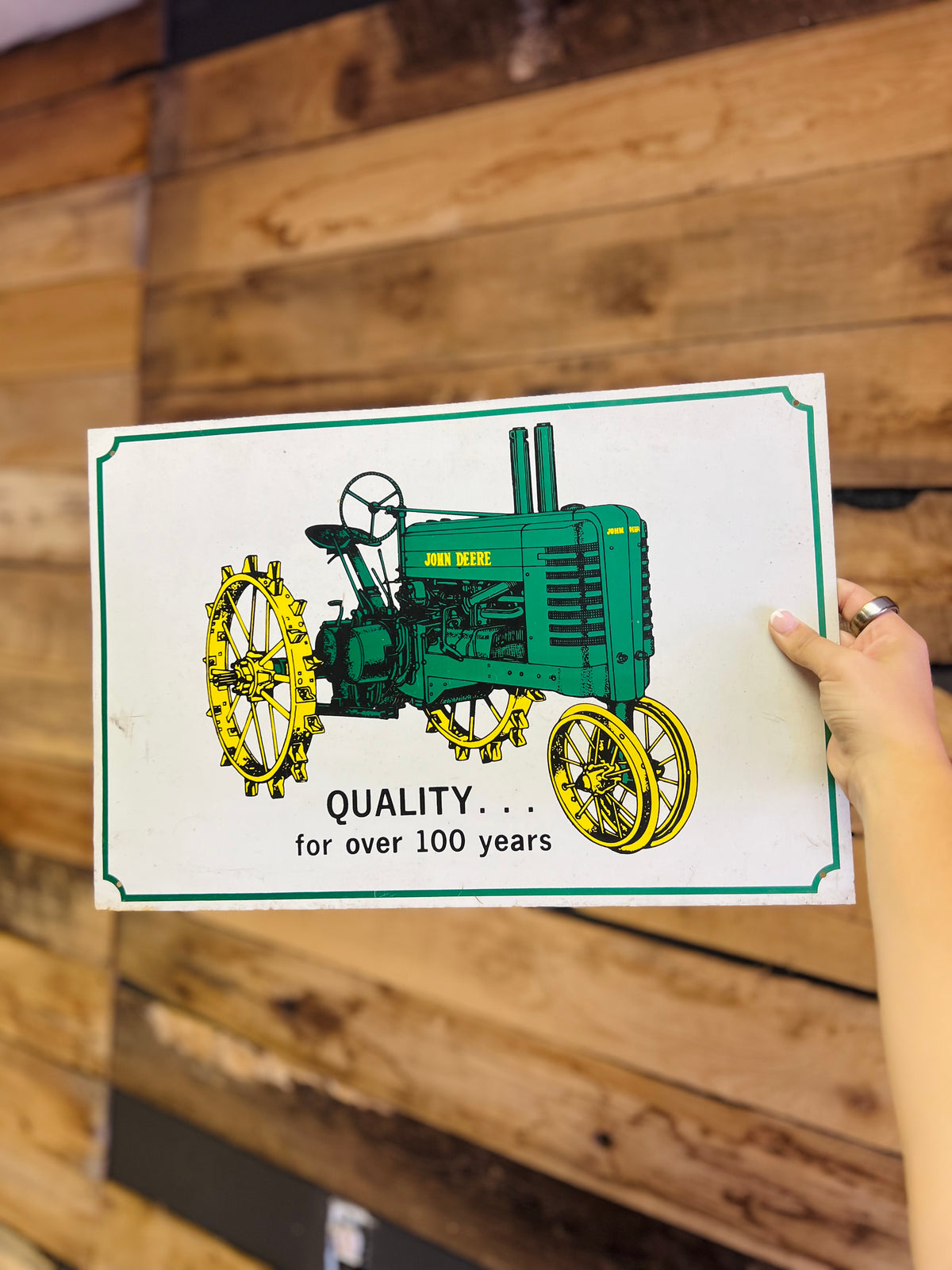 John Deere Sign