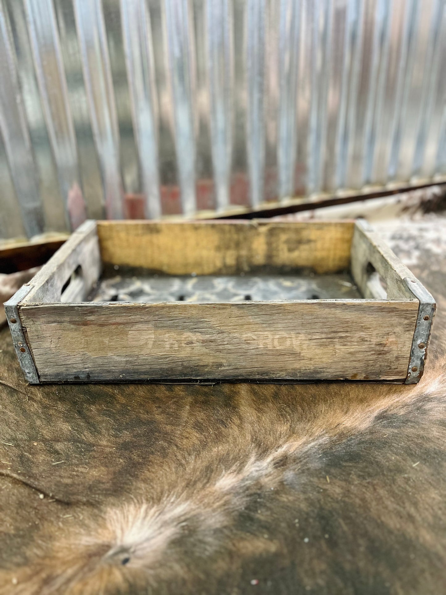 Vintage Royal Crown Cola Crate