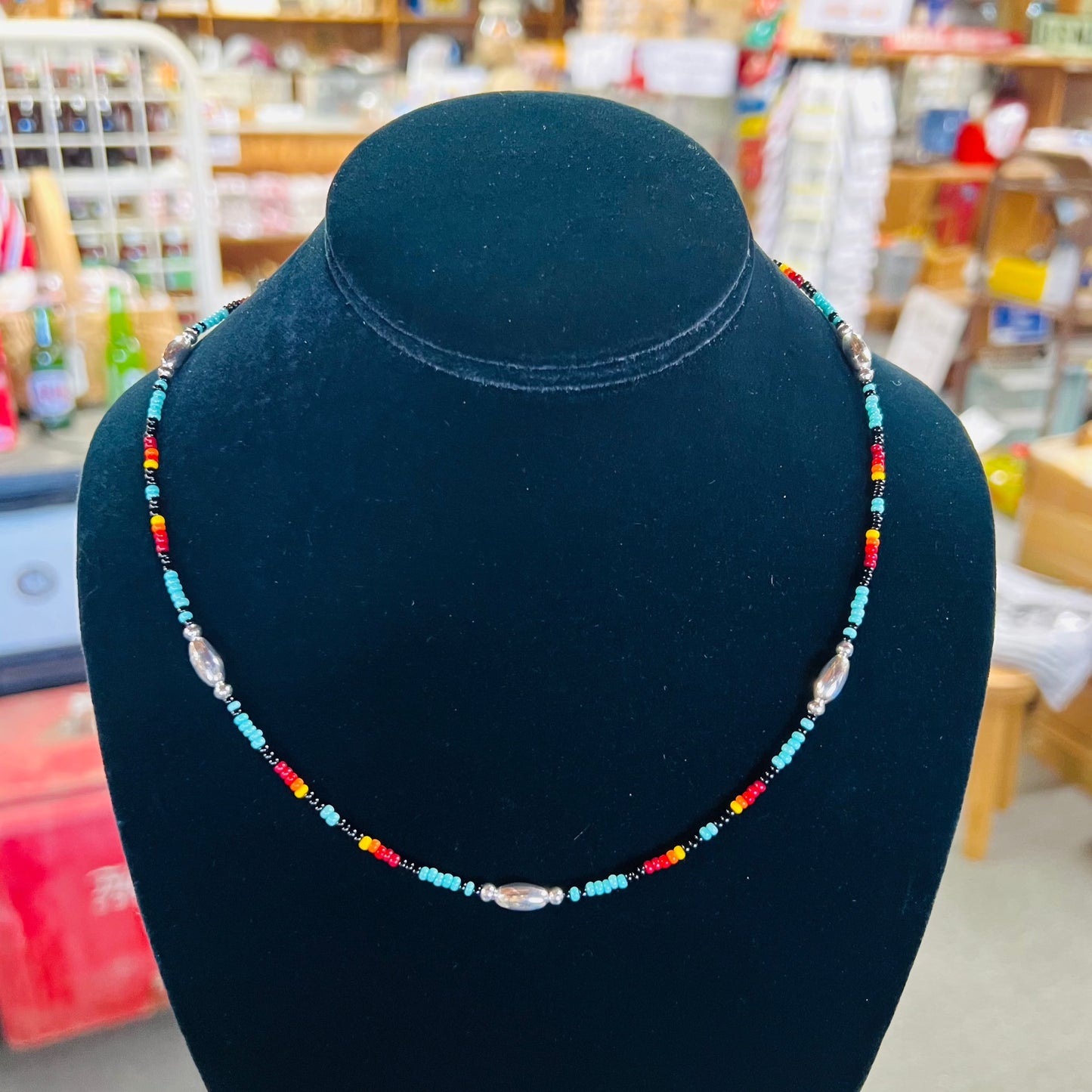 Seed Bead Multicolor Necklace