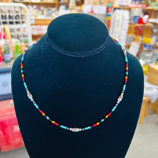 Seed Bead Multicolor Necklace
