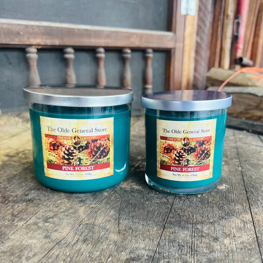 The Olde General Store Pine Forest Candle