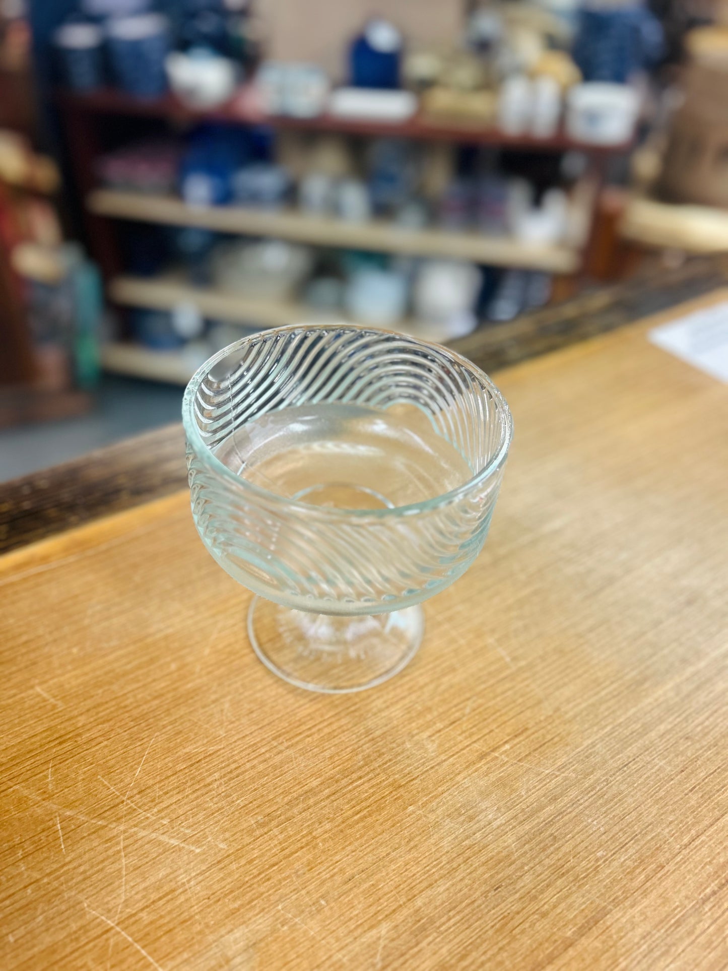 Vintage E.O Brody Co Glass Compote