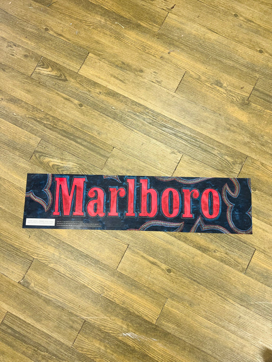 Vintage Marlboro Store Display Boot Stitch