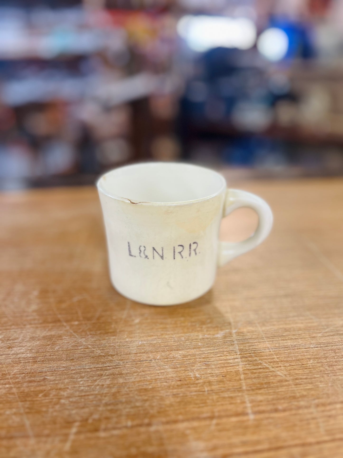 Old Vintage L&N RailRoad Cup