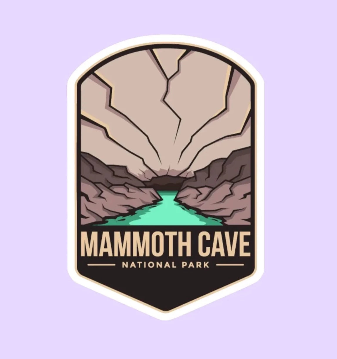 Mammoth Cave National Park Emblem Sticker – The Olde General Store