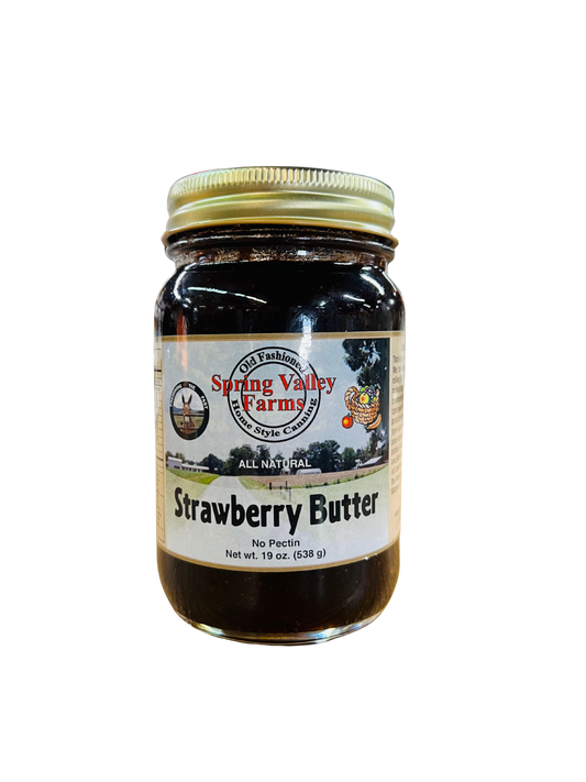 Spring Valley Farms Strawberry Butter