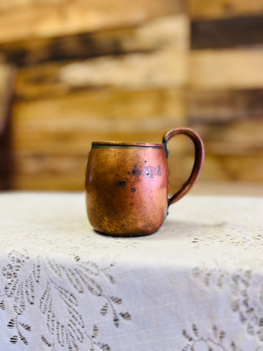 Vintage West Bend Solid Copper Mug