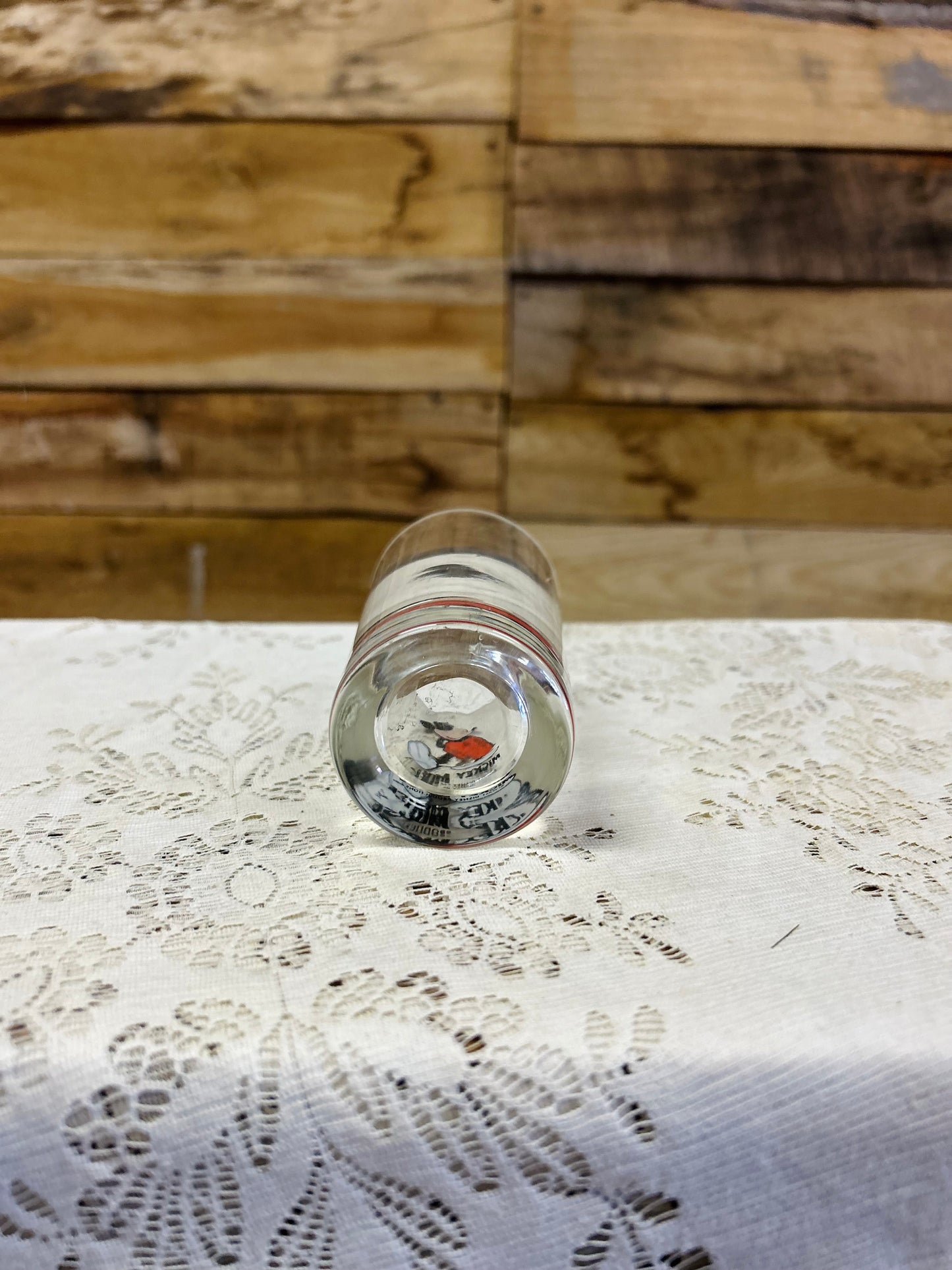 Vintage Walt Disney Productions Classic Mickey Drinking Glass