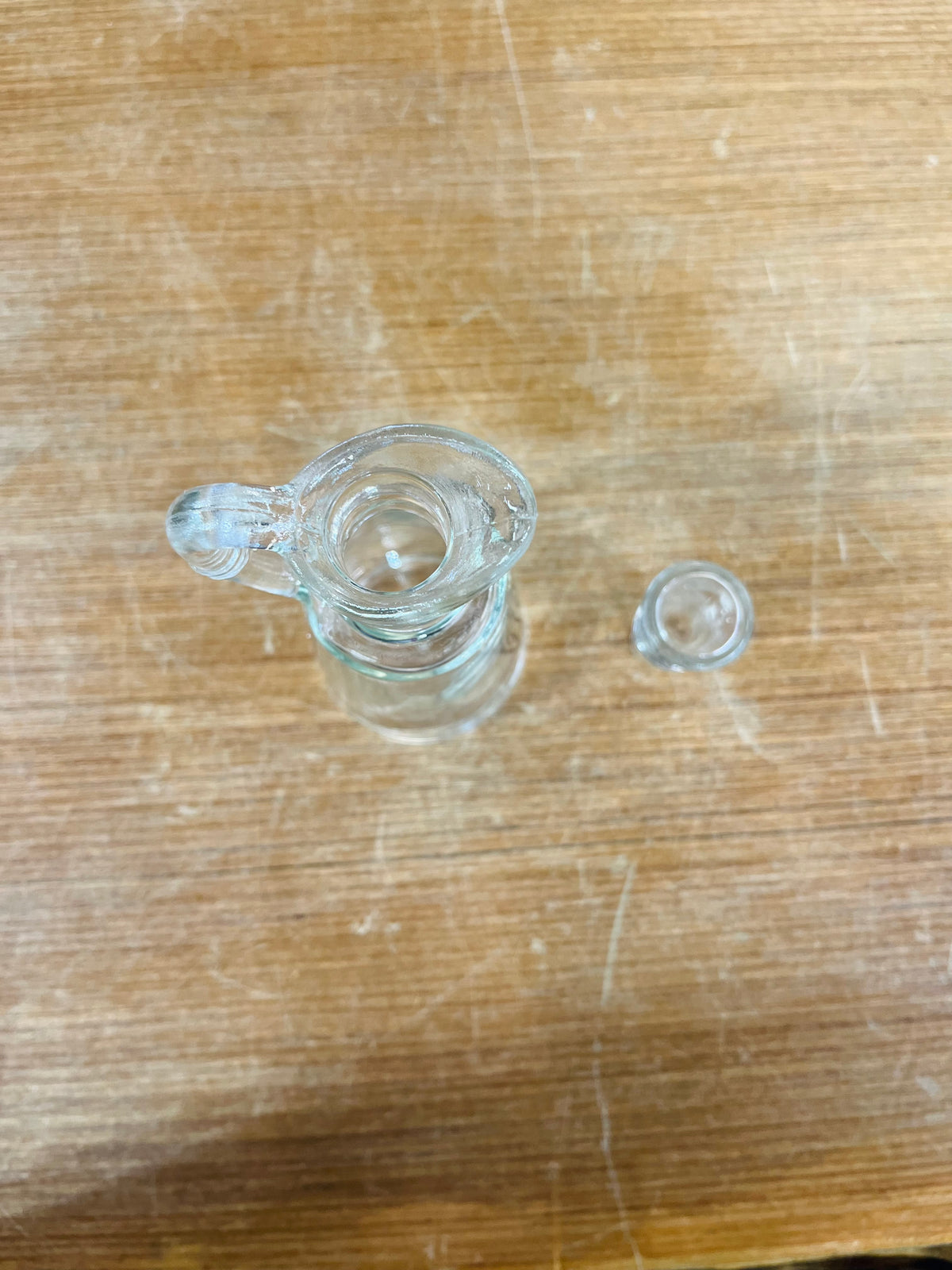 Vintage Glass Vinegar Cruet