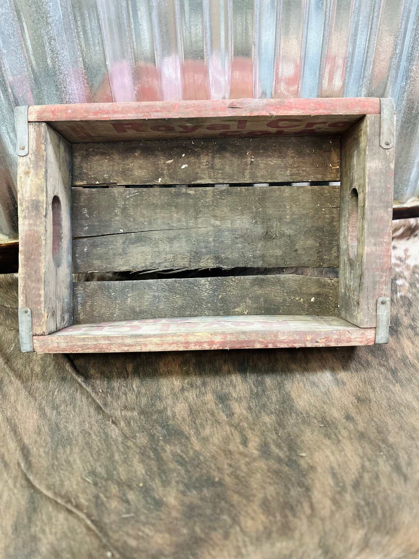Vintage 4-71 Royal Crown Cola Crate