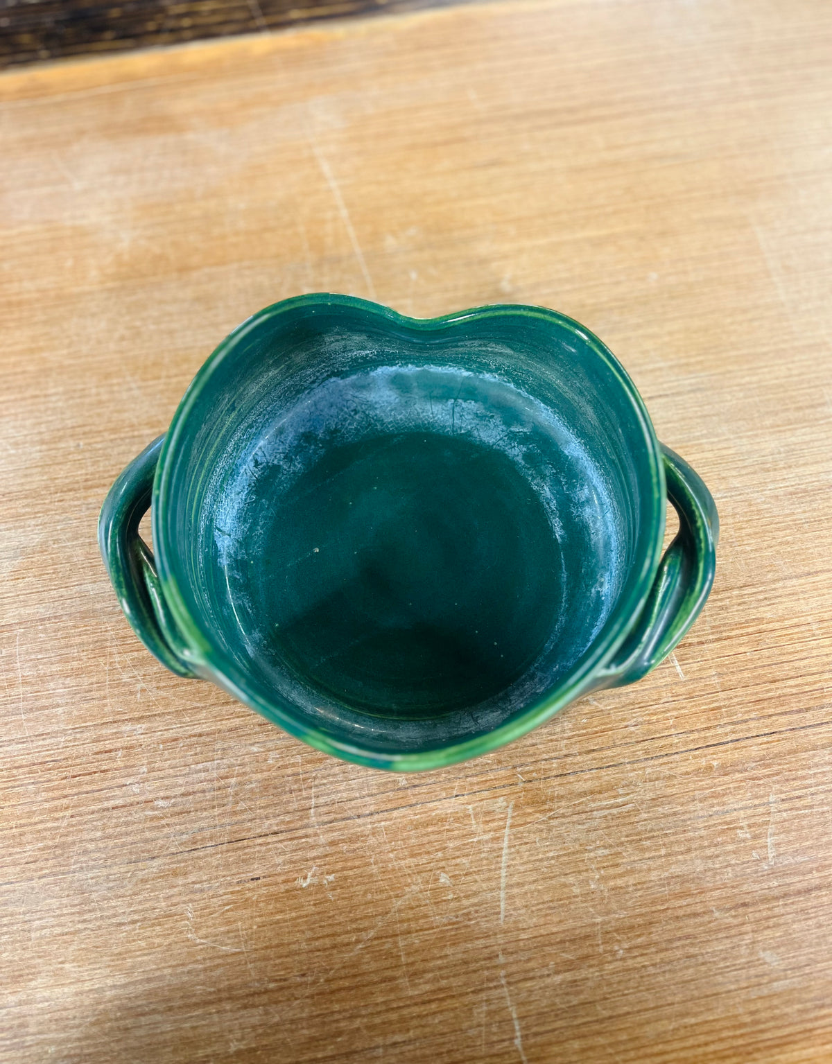 Vintage Heart Shaped Ceramic Bowl