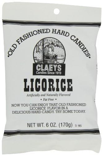 Claeys Old Fashioned Hard Candies Licorice