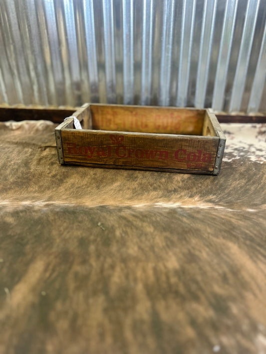 Vintage Wood Crate Royal Crown Cola Cola Diet Rite NEHI Chicago, IL