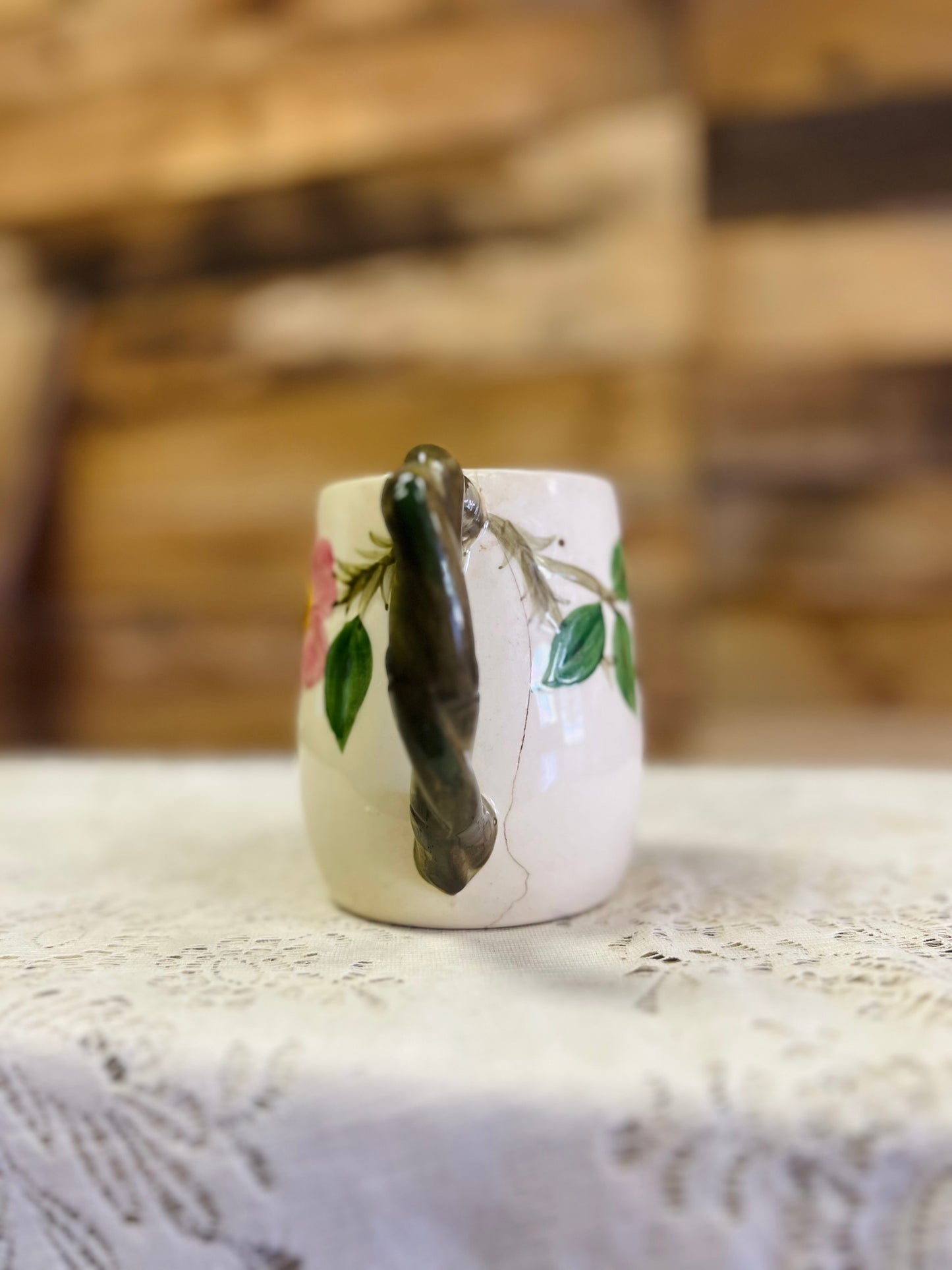 Vintage Franciscan Floral Mug