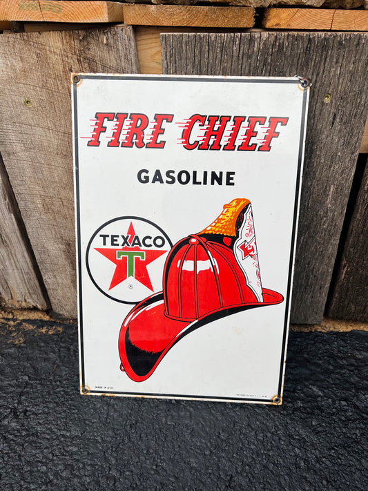 Texaco Fireman Ande Rooney Sign