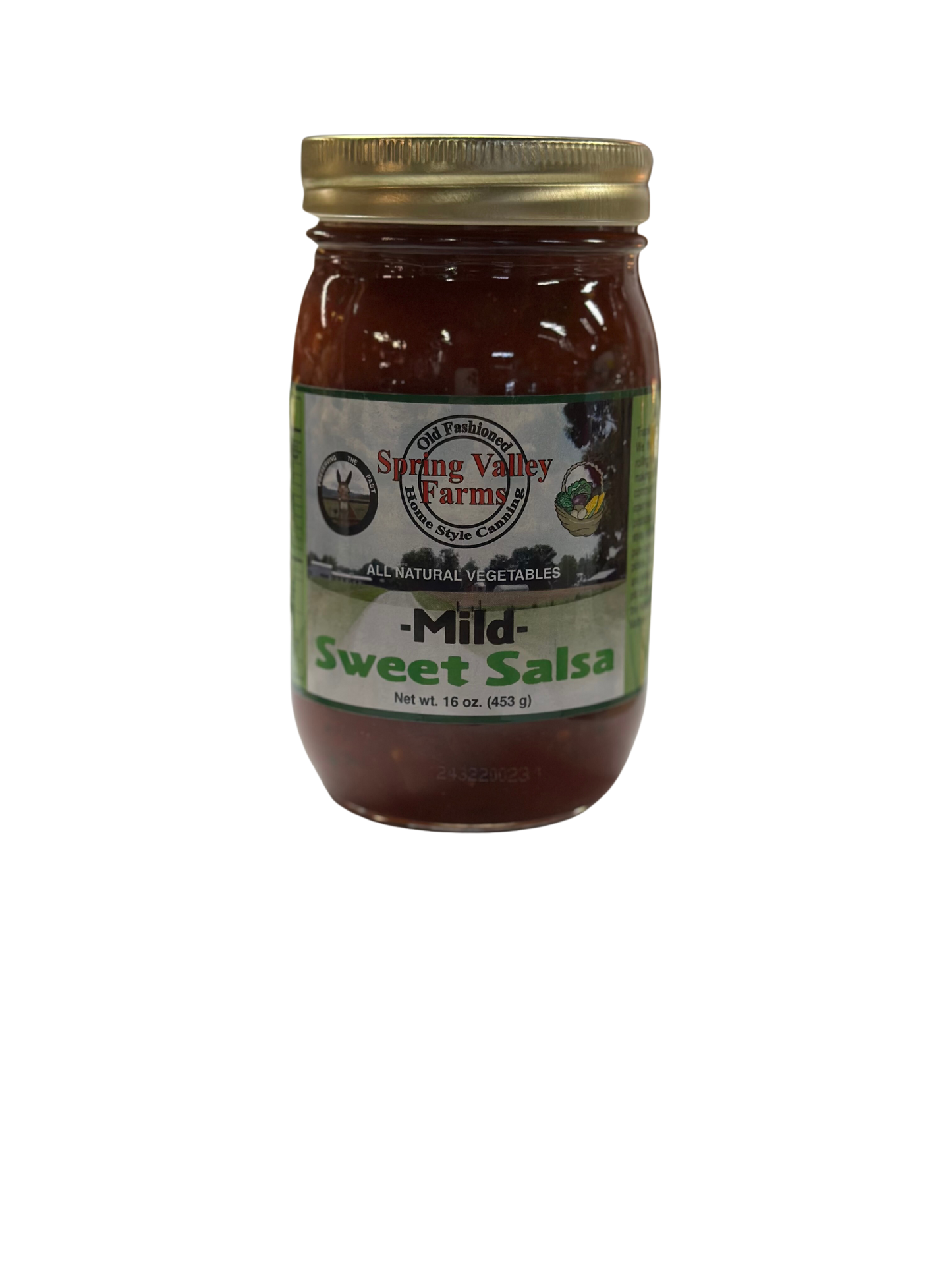 Spring Valley Farms Mild Sweet Salsa