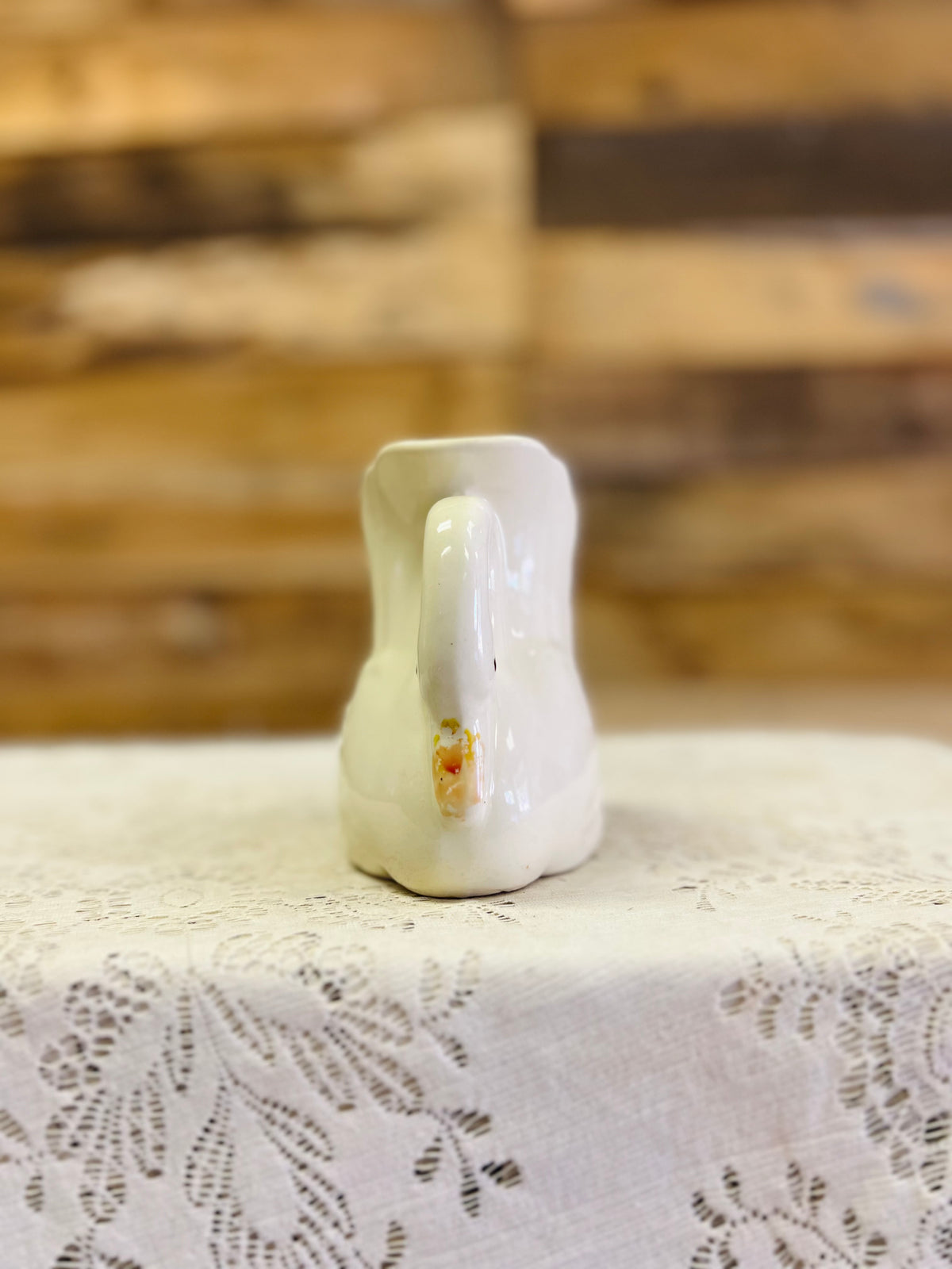Vintage Swan Planter