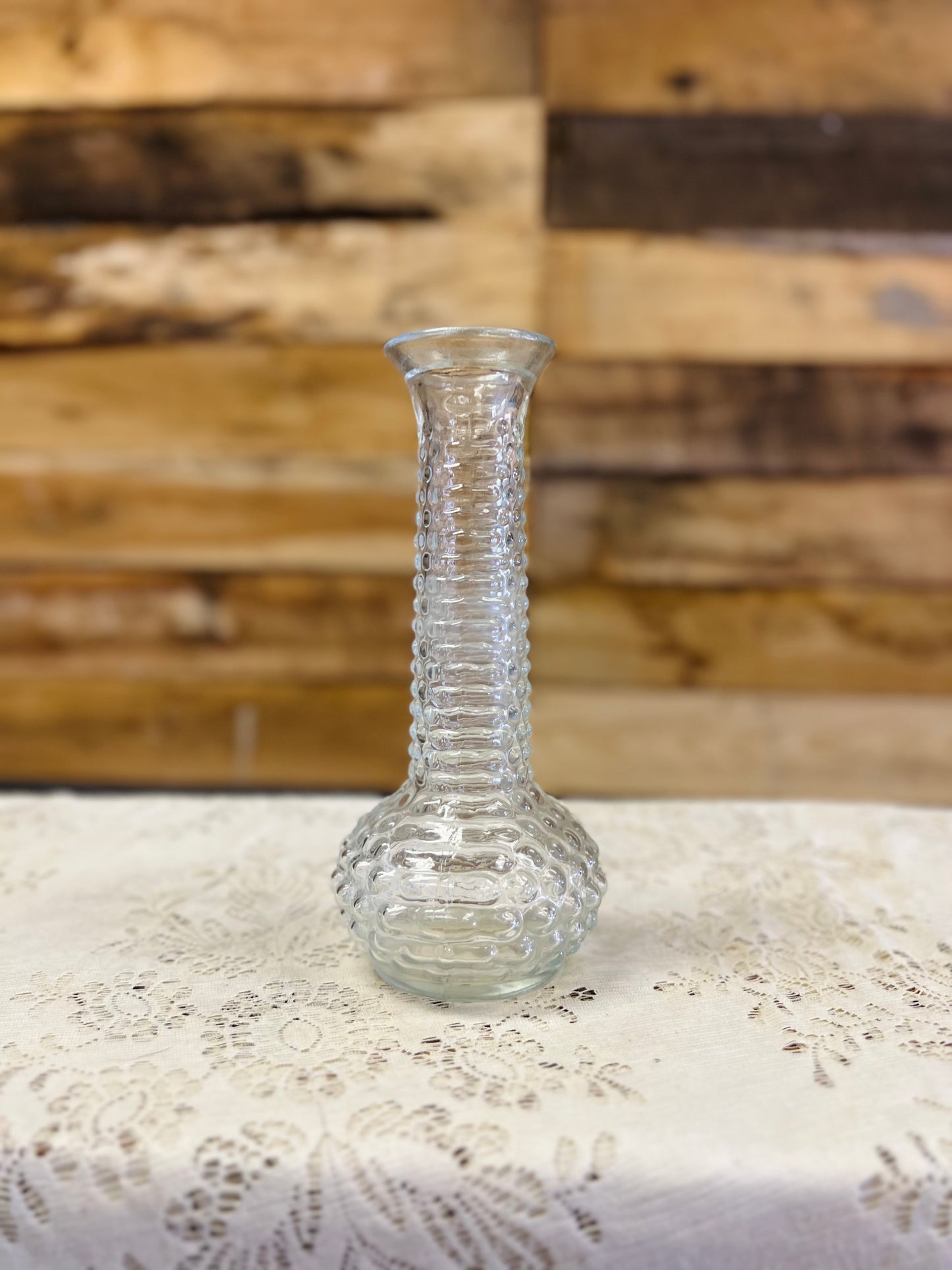 Vintage E.O. Brody Co. Hobnail Glass Vase