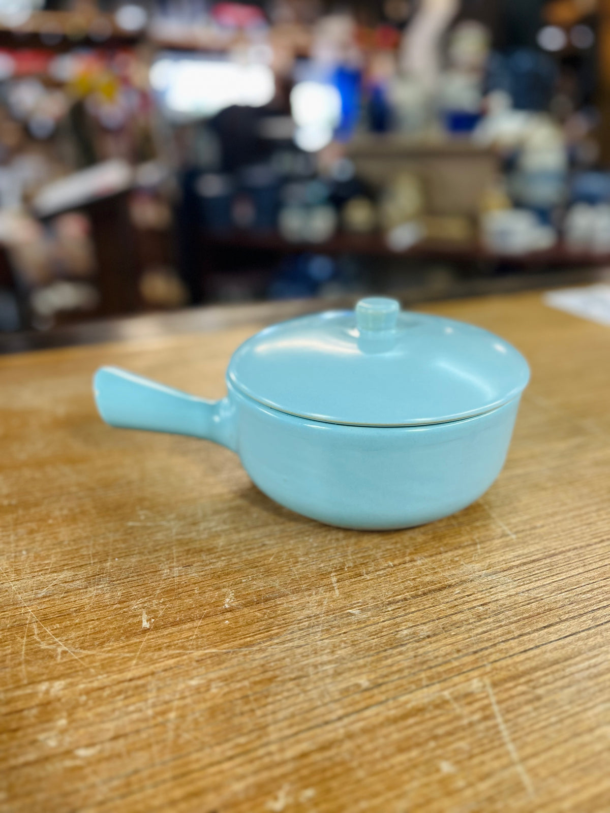 Vintage La Solana Pottery Bean Pot With Lid