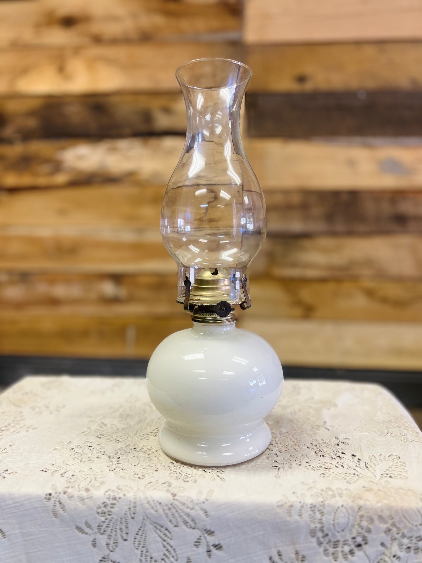 Vintage Lamp Light Farms Mallard Ducks Lamp