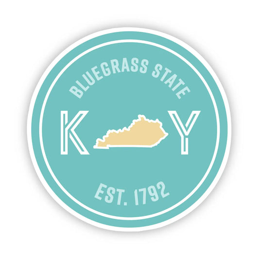 Bluegrass State Kentucky Sticker