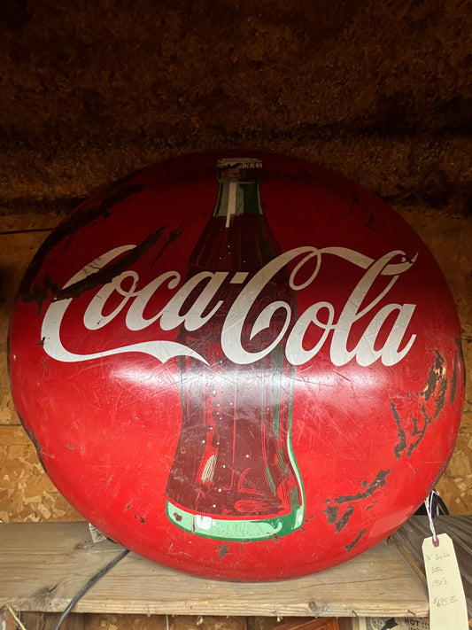 36" Coca Cola Button