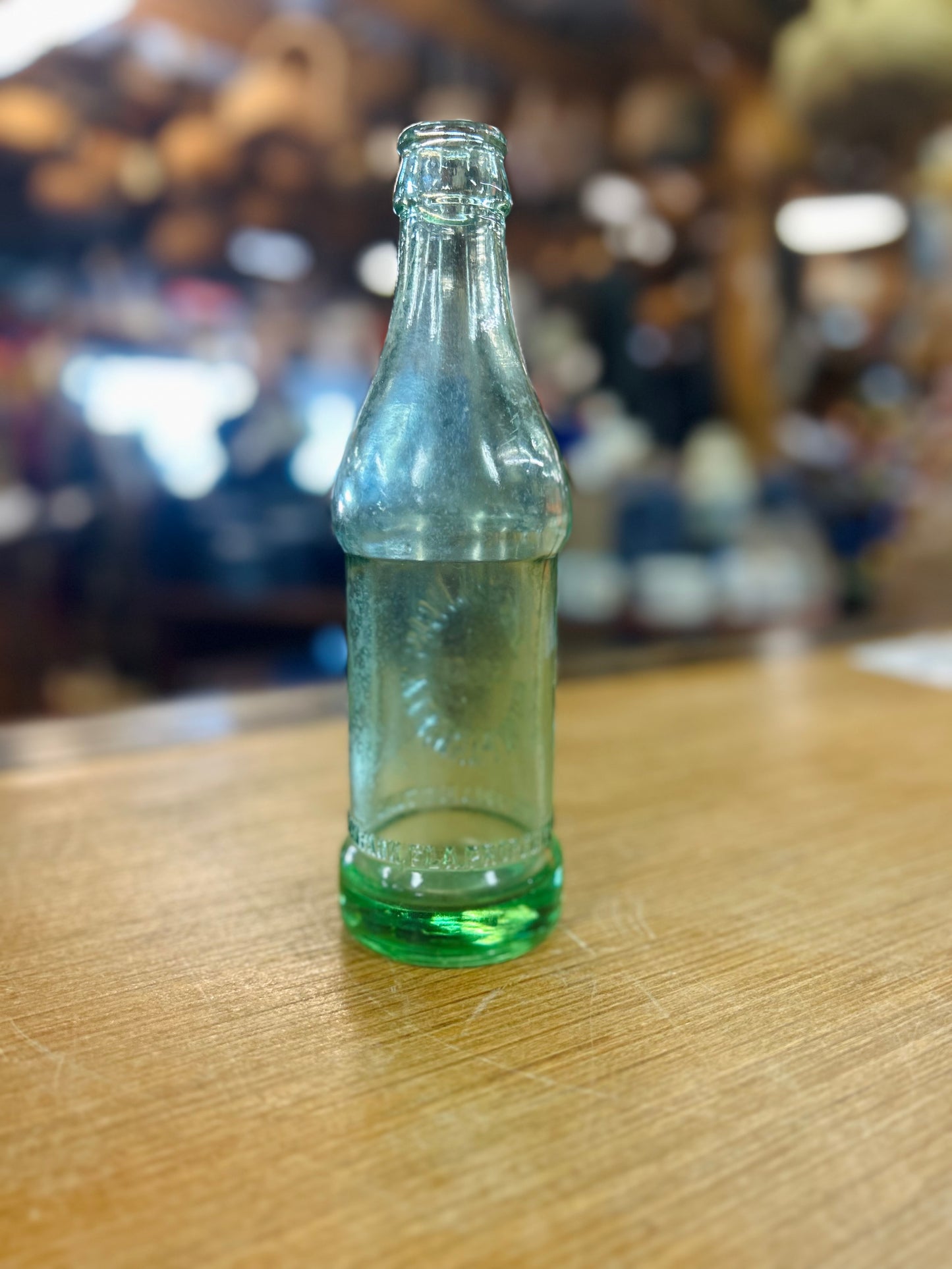 1923 Rare Green Coca-Cola Avon Park Florida Glass Bottle