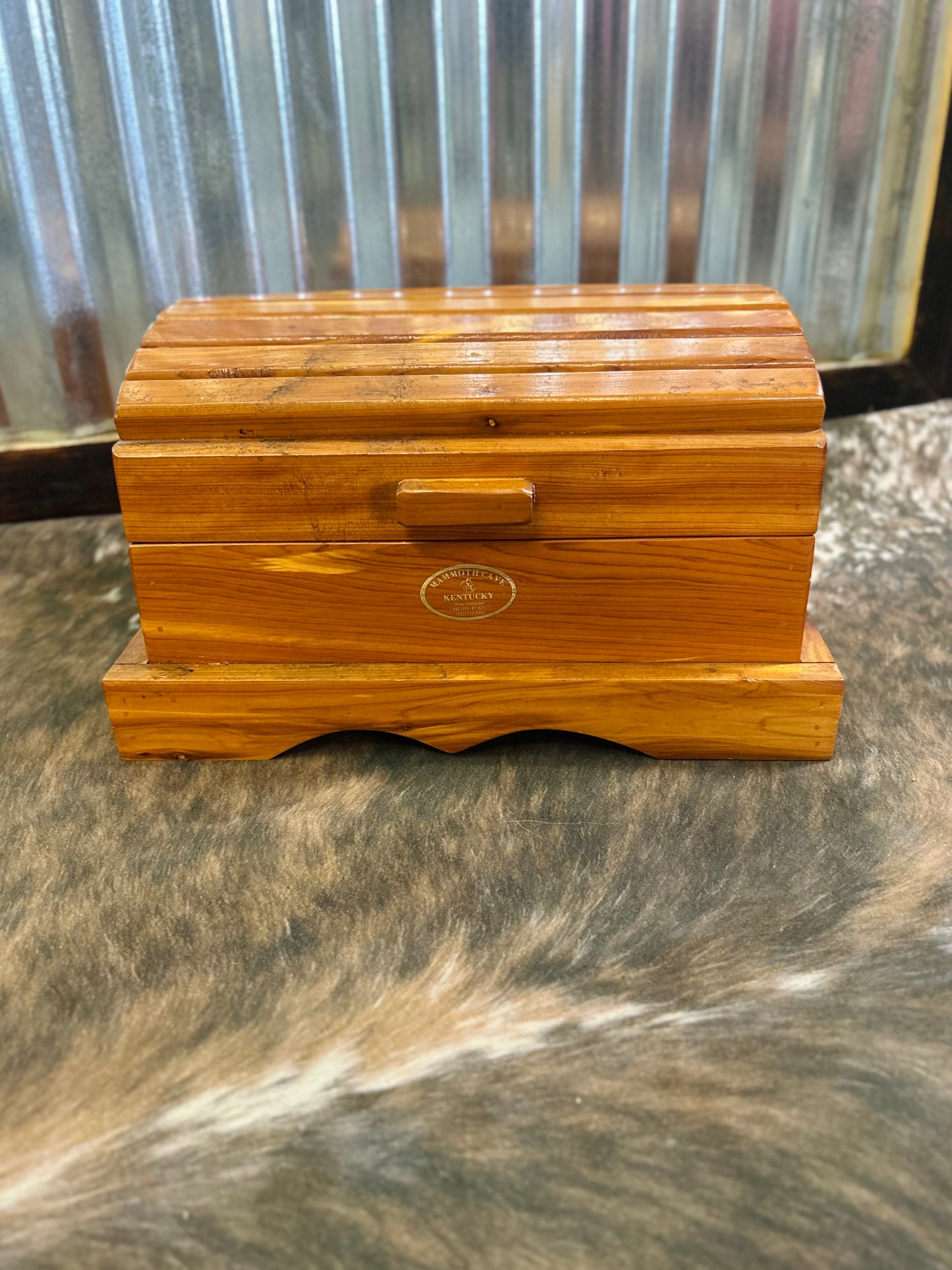 Very Old Hand Made Cedar Chest