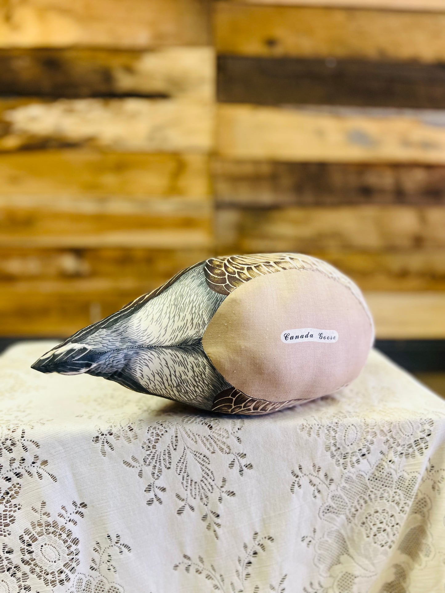 Vintage Plush Canada Goose