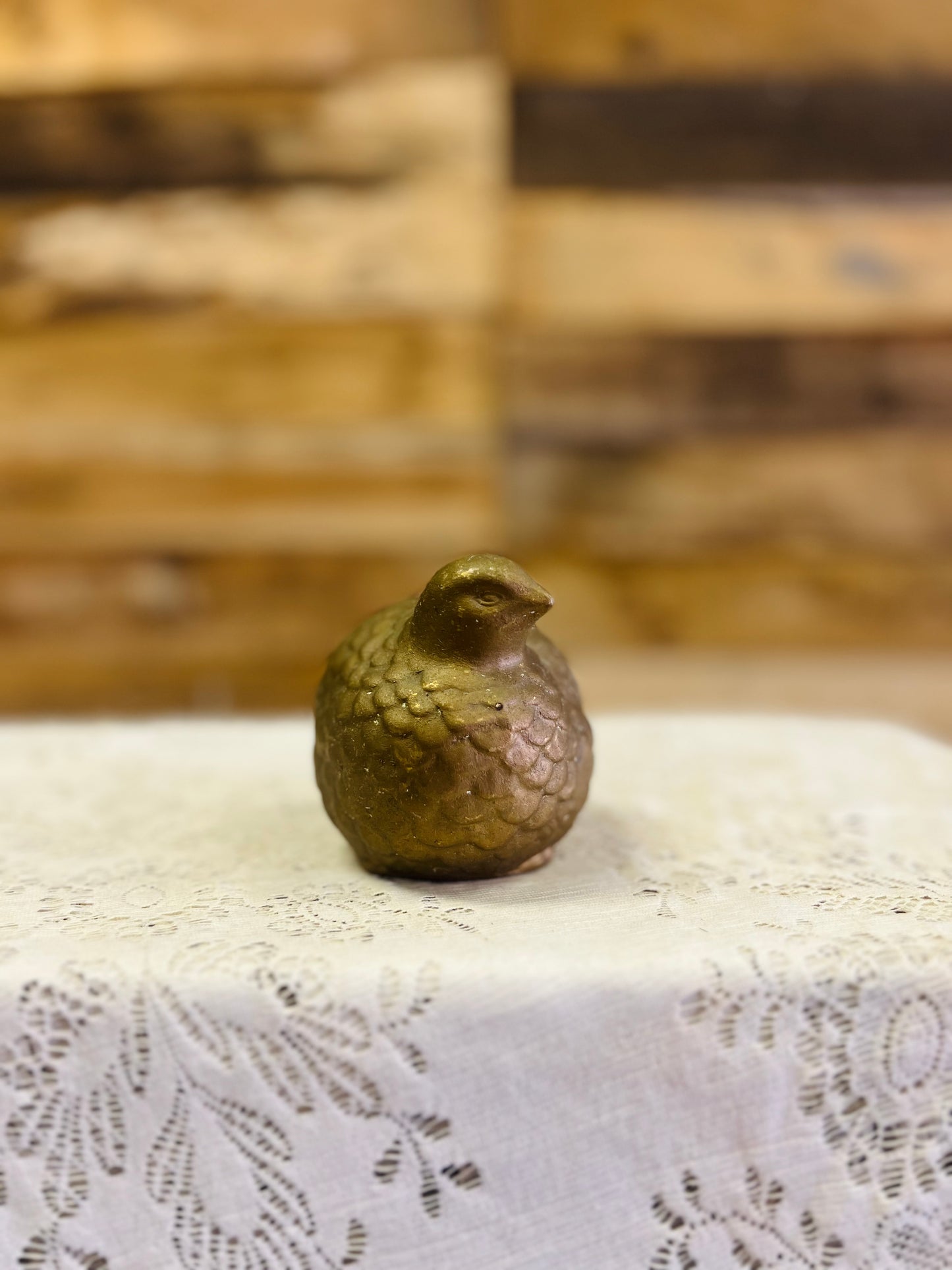 Vintage Early 70's Quail Figurine
