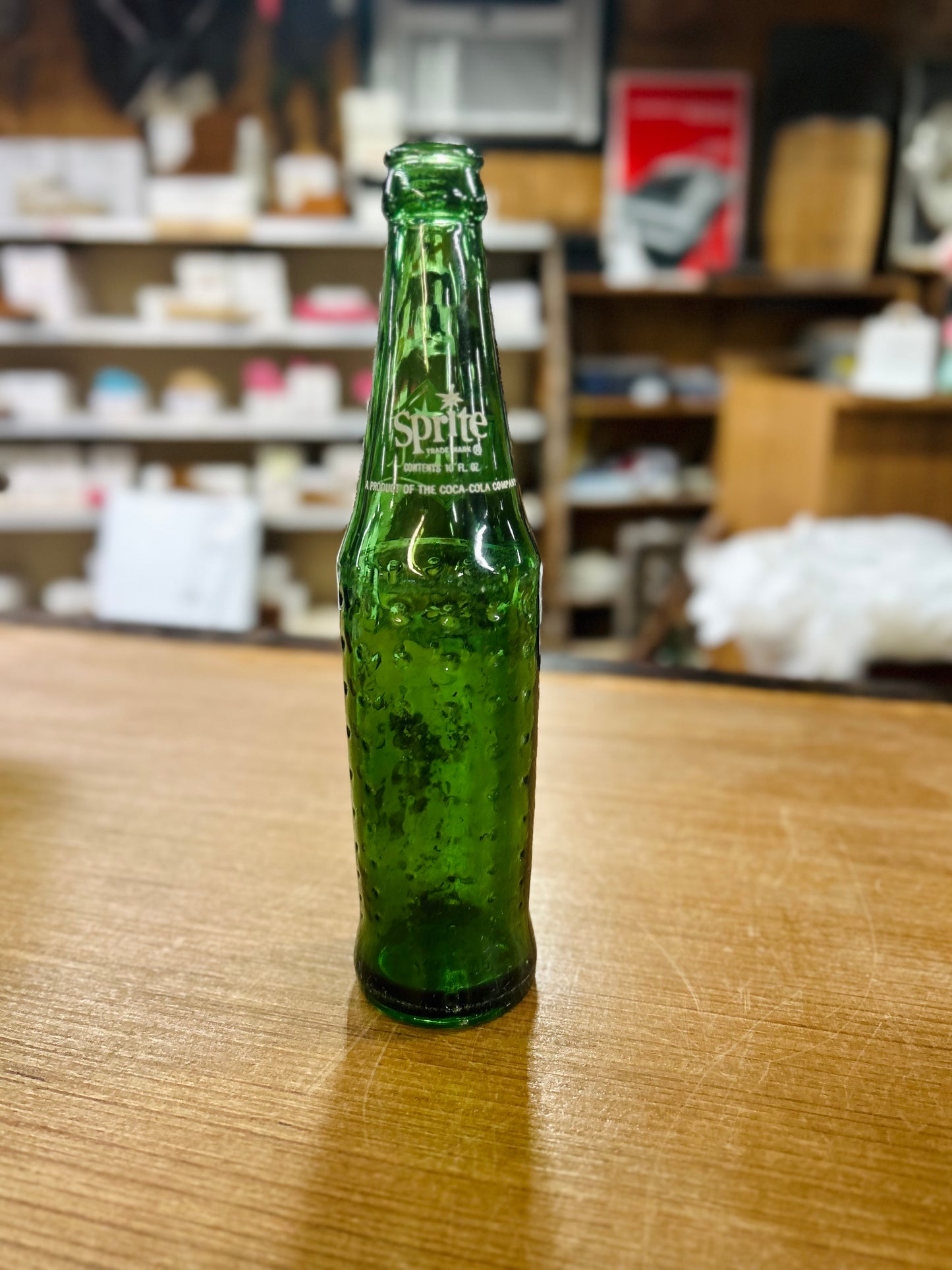 Vintage 1966 Sprite Joshua Tree Monument Bottle