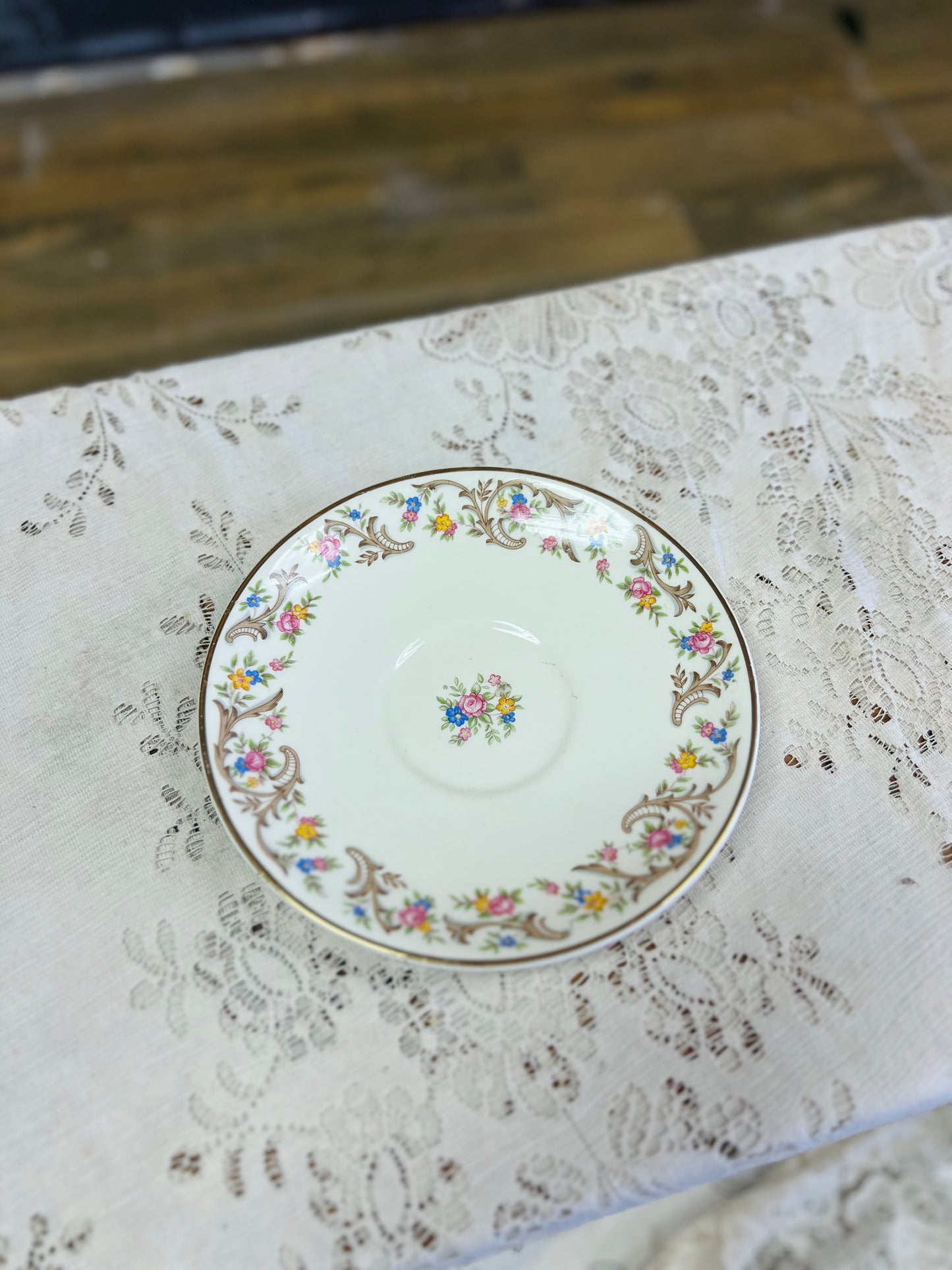 Vintage Rosenthal Bavaria Floral Porcelain Plate