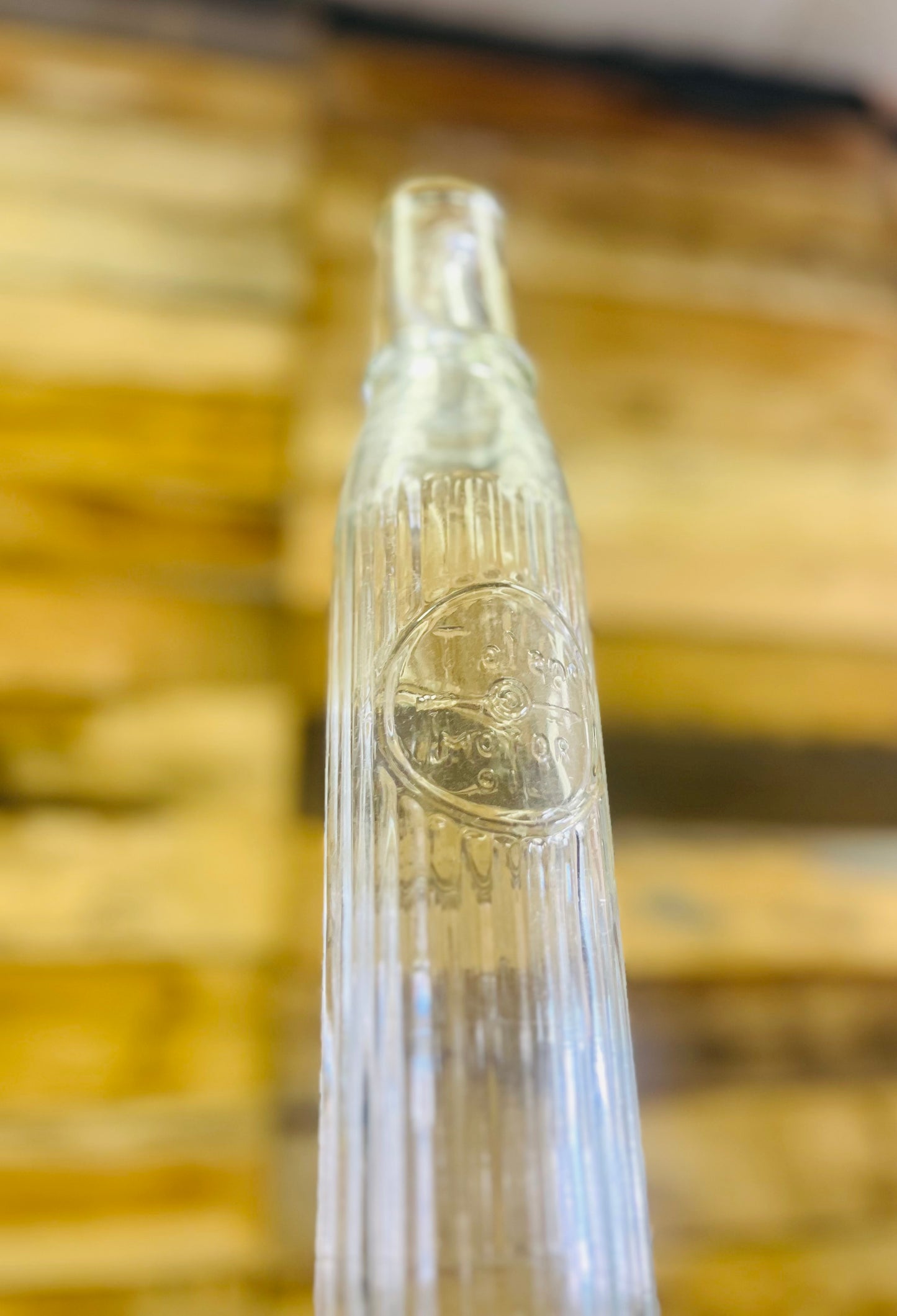 Vintage Tiolene Moter Oil Bottle