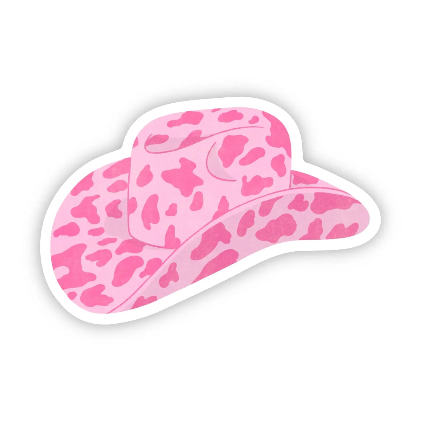 Pink Cowboy Hat Sticker