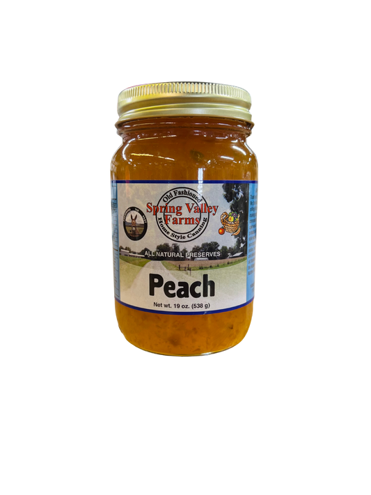 Spring Valley Farms Peach Jam