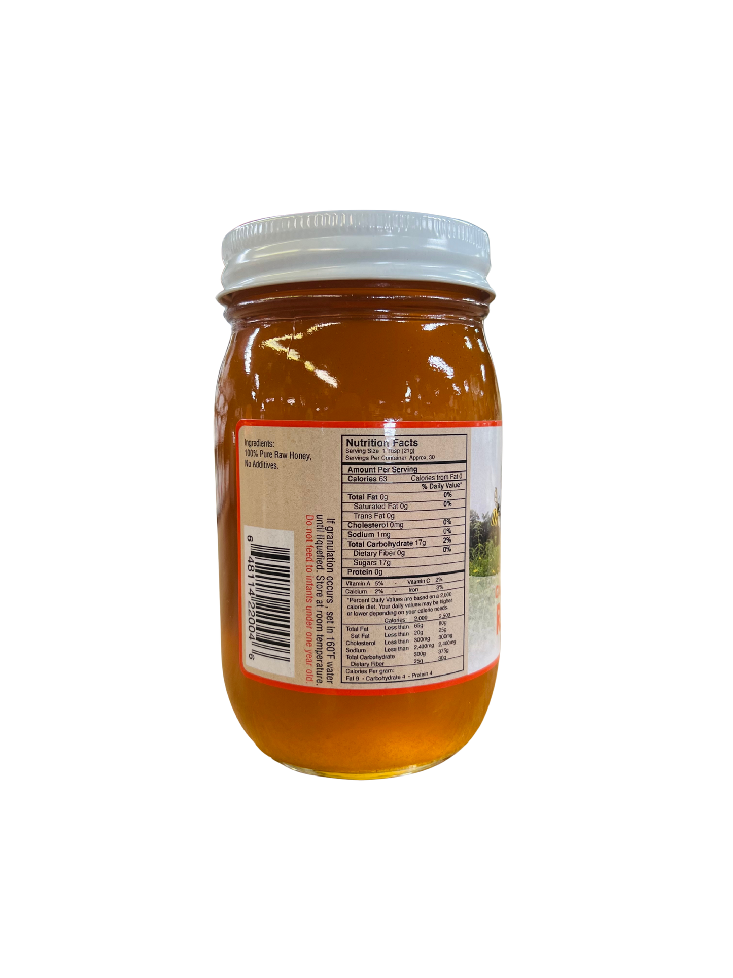 Spring Valley Farms Raw Honey 22oz