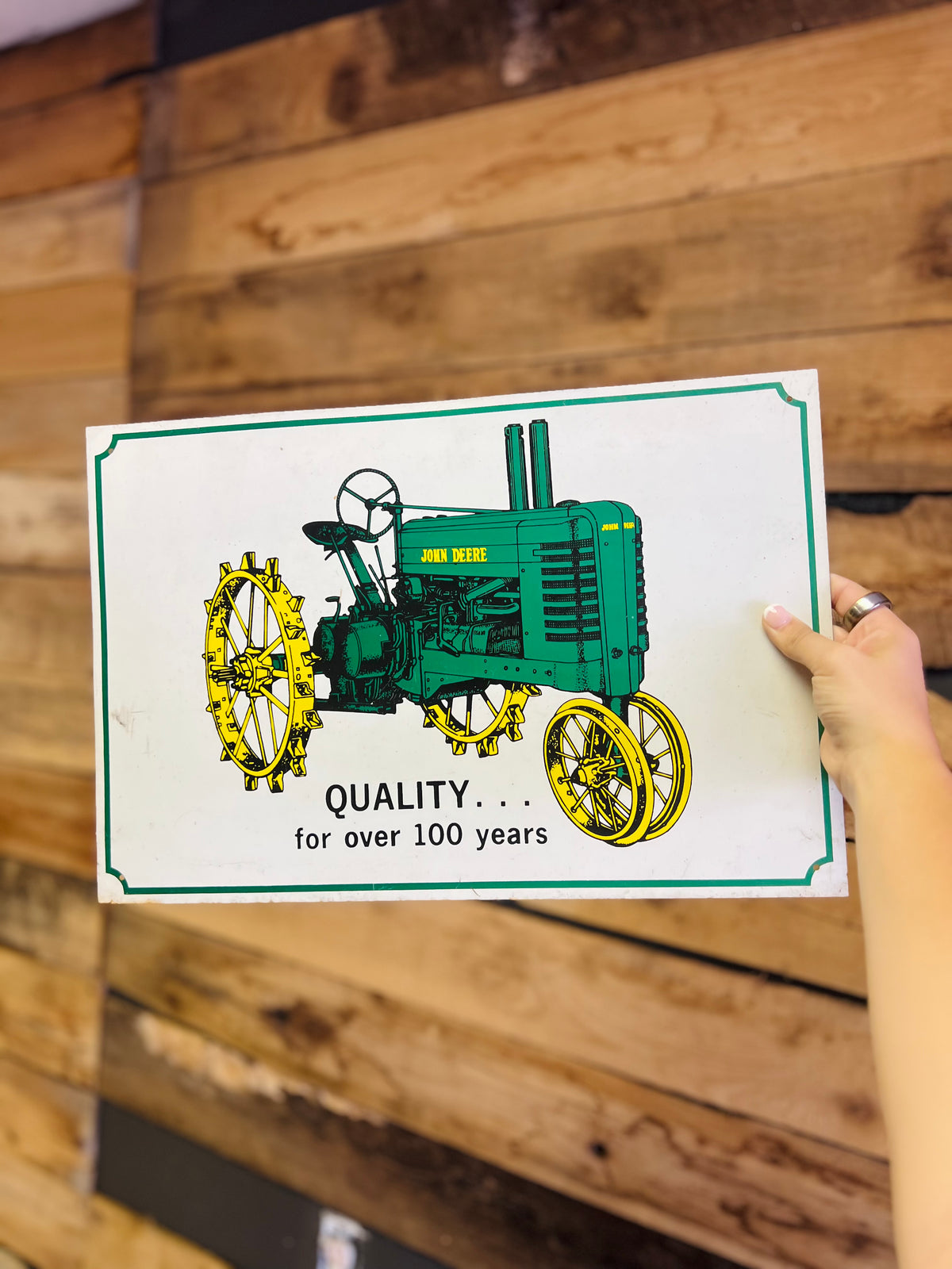 John Deere Sign