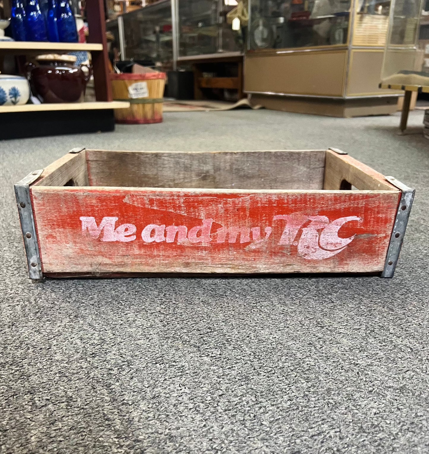 Me And My RC Original Wooden Crate Antique