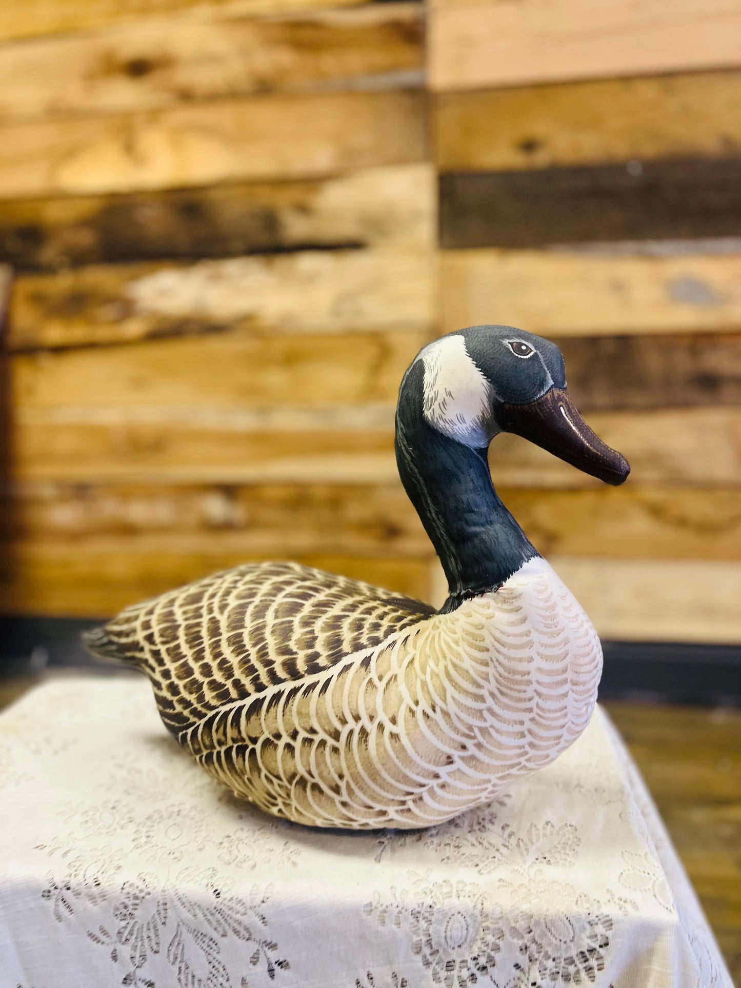 Vintage Plush Canada Goose