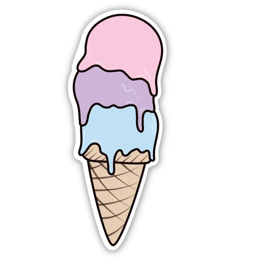 Ice Cream Cone Sticker