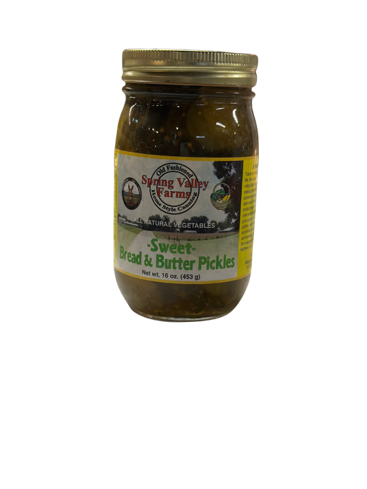 Spring Valley Farms Sweet Bread & Butter Pickles