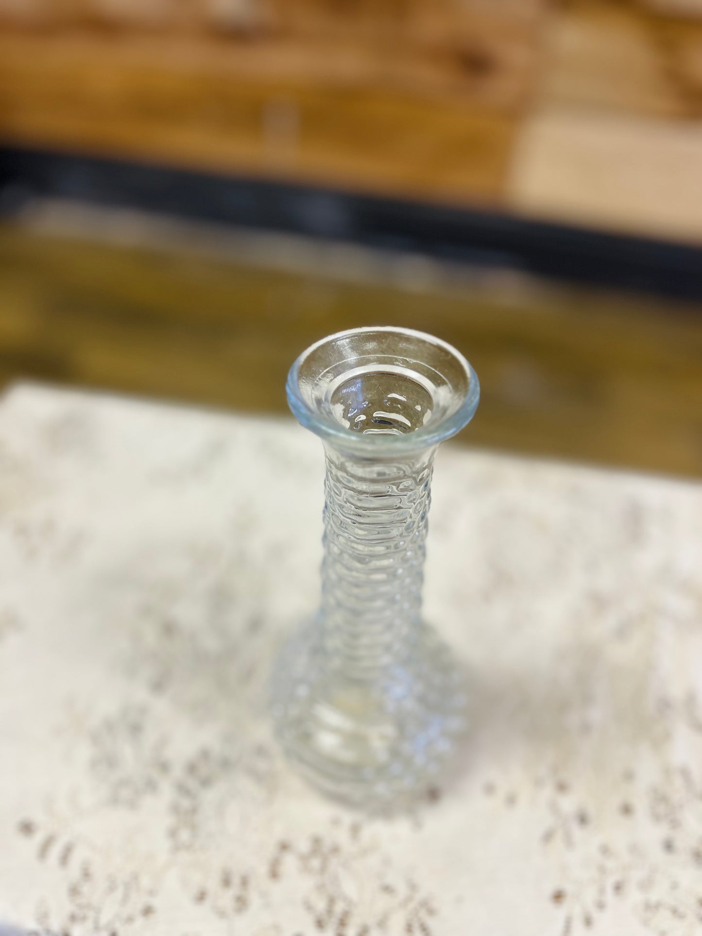 Vintage E.O. Brody Co. Hobnail Glass Vase