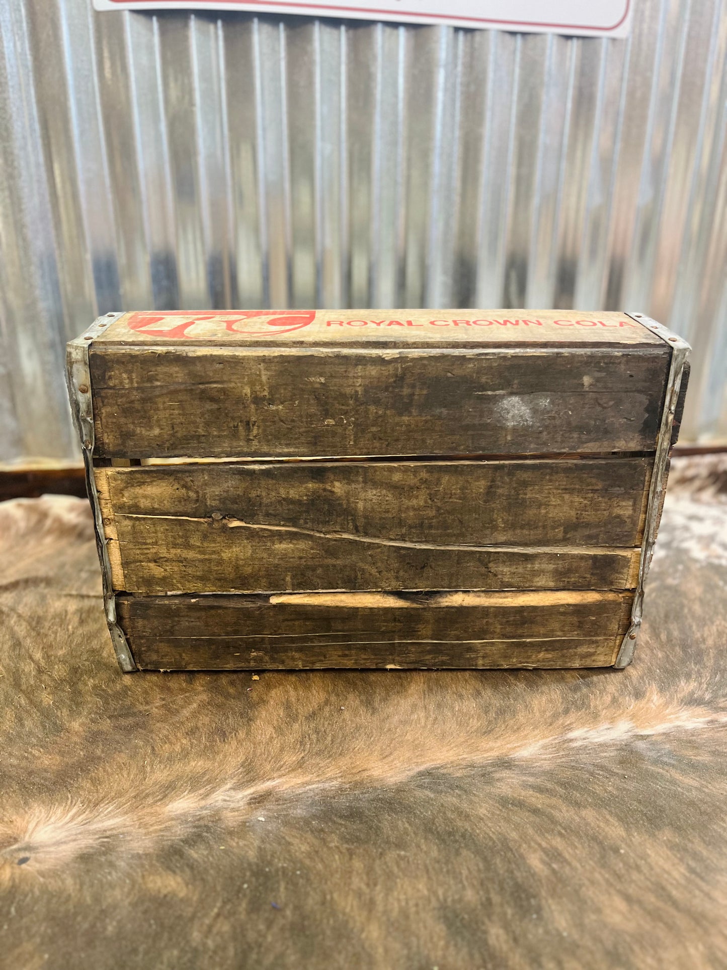 Vintage 83 "RC" Royal Crown Cola Crate
