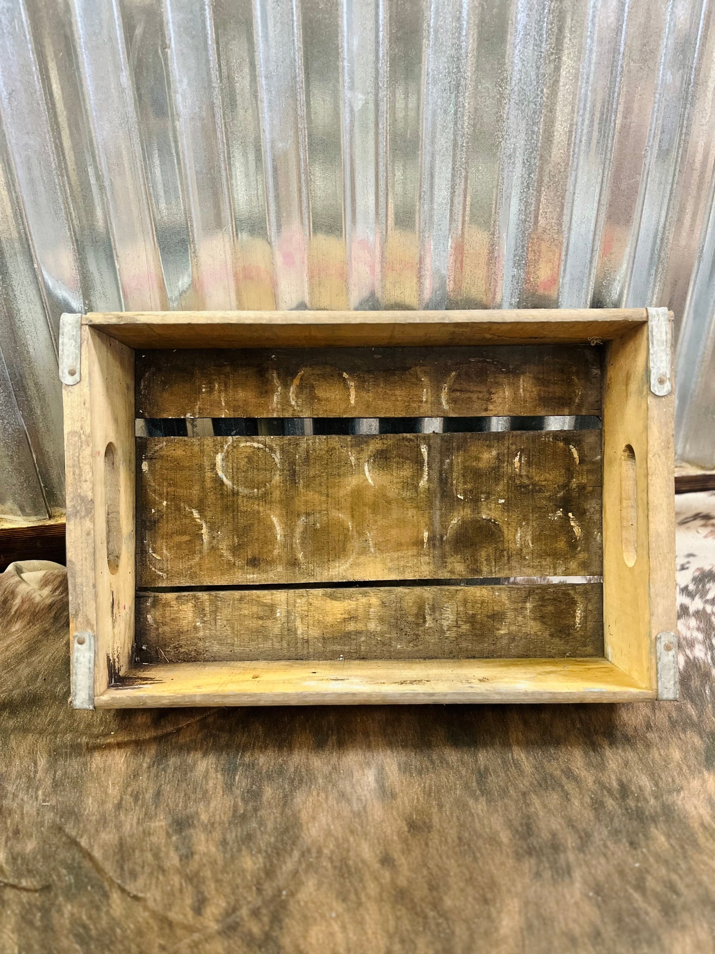 Vintage "RC" Royal Crown Cola Crate