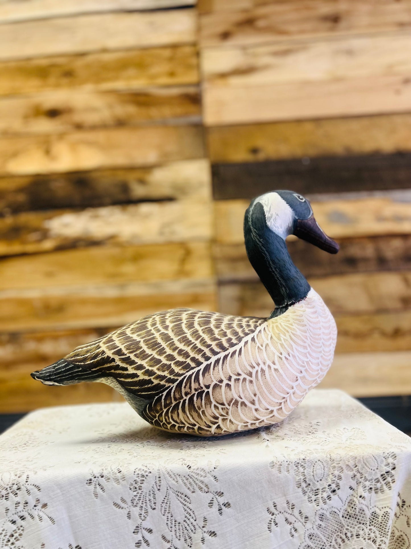 Vintage Plush Canada Goose
