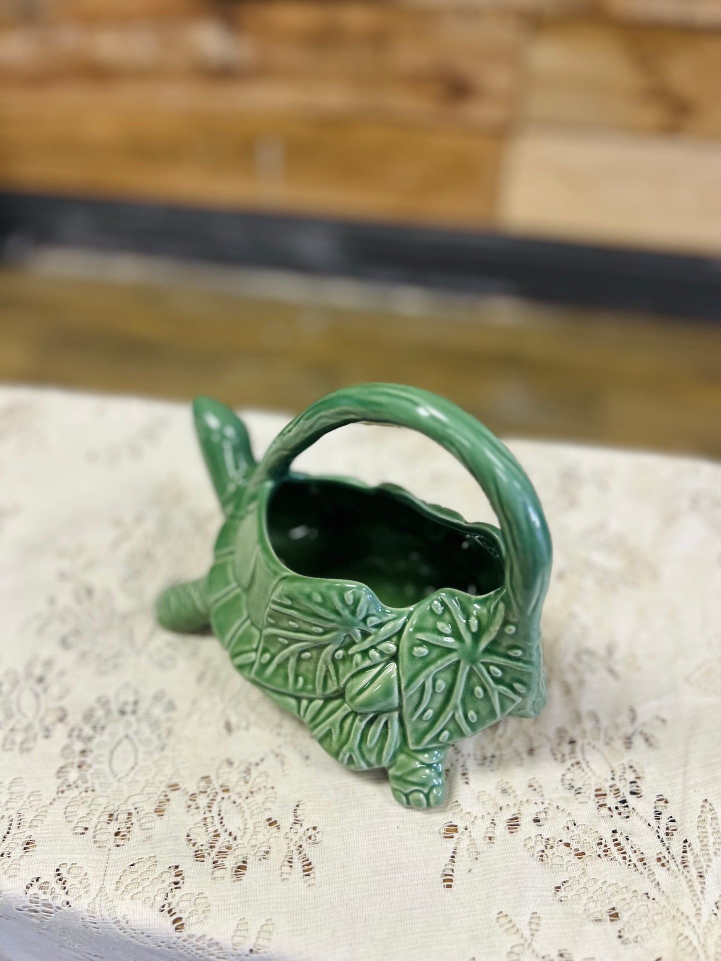 Vintage McCoy Ceramic Turtle Watering Can