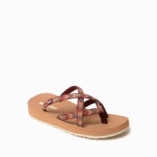 Women's Minnetonka Hanna 2.0 Brown Multi Sandal